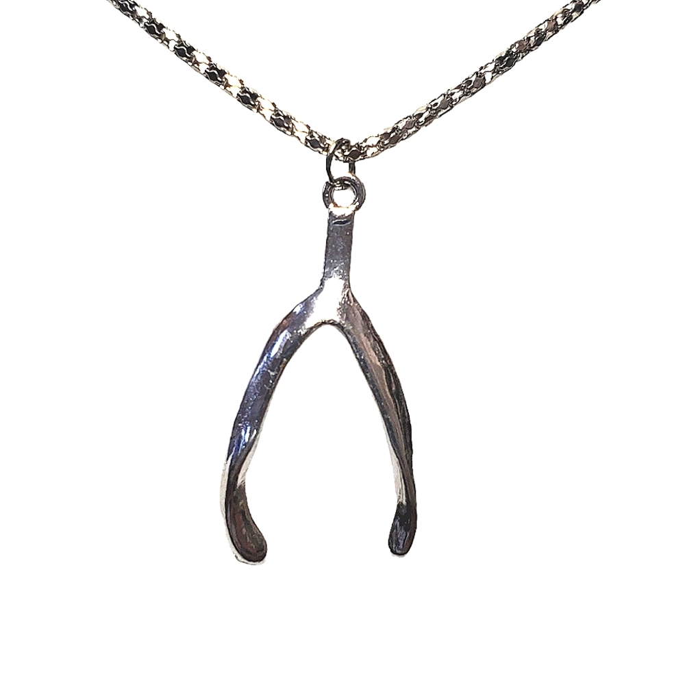 Wish bone necklace